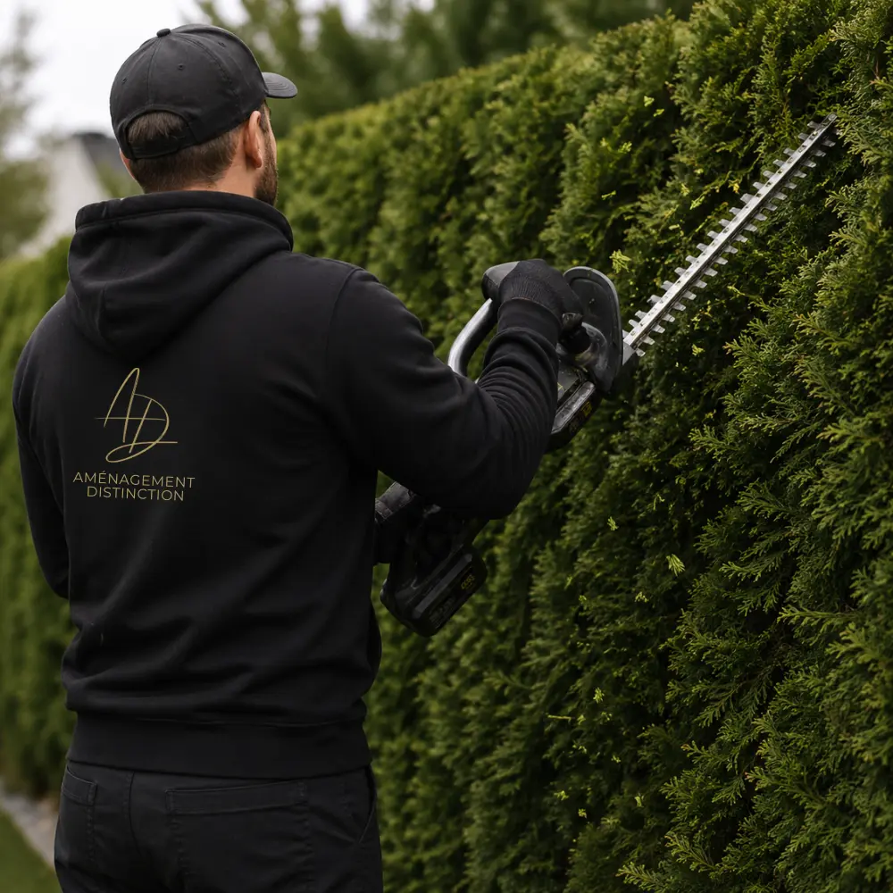 taille de haie de cedres